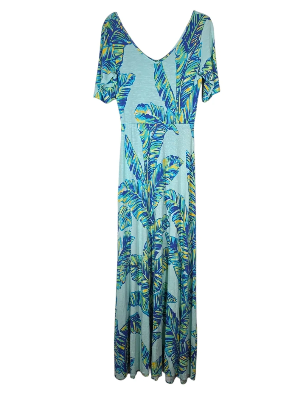 TORI RICHARD TROPICAL MAXI DRESS - Picture 4 of 7
